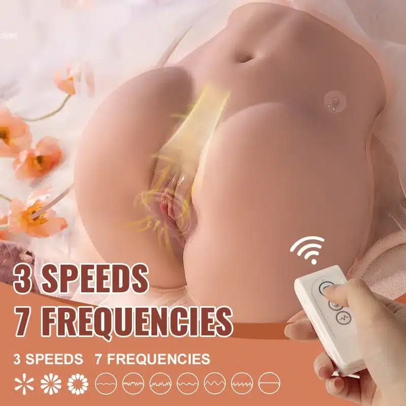 6.2 Kg Sucking And Vibrating Cute Ass 2 In 1 Function Soft Material Real Ass Masturbator